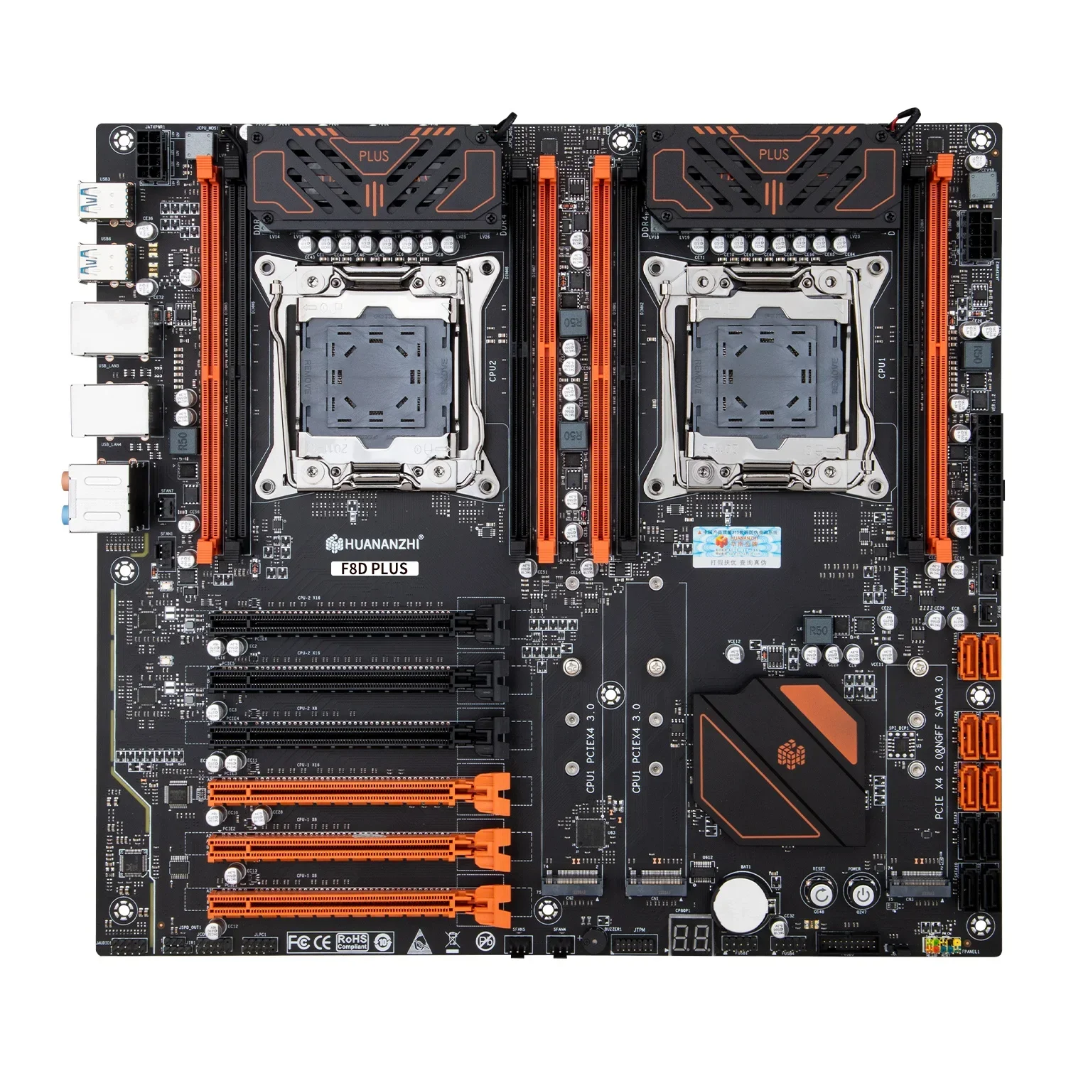 HUANANZHI X99 F8D PLUS Zestaw  – E5 2696 V3 recenzja i cena
